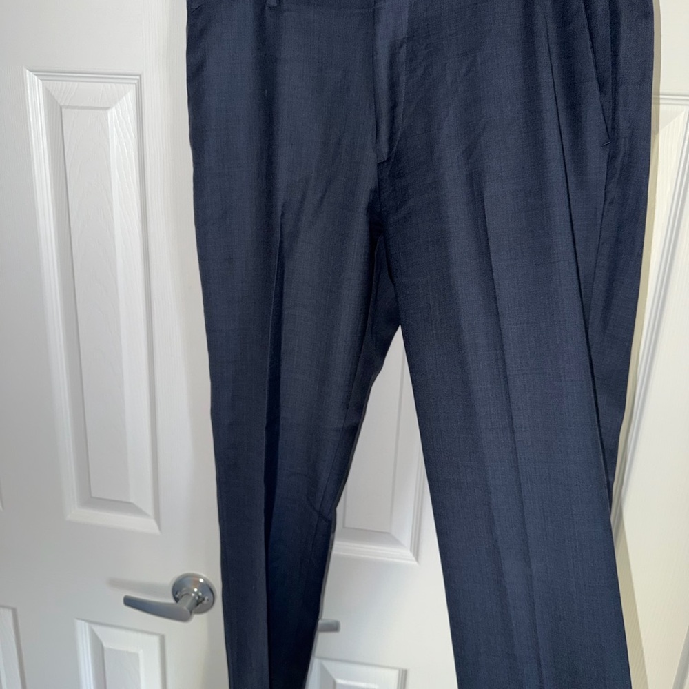 Men's J-Crew Navy Suit Pants